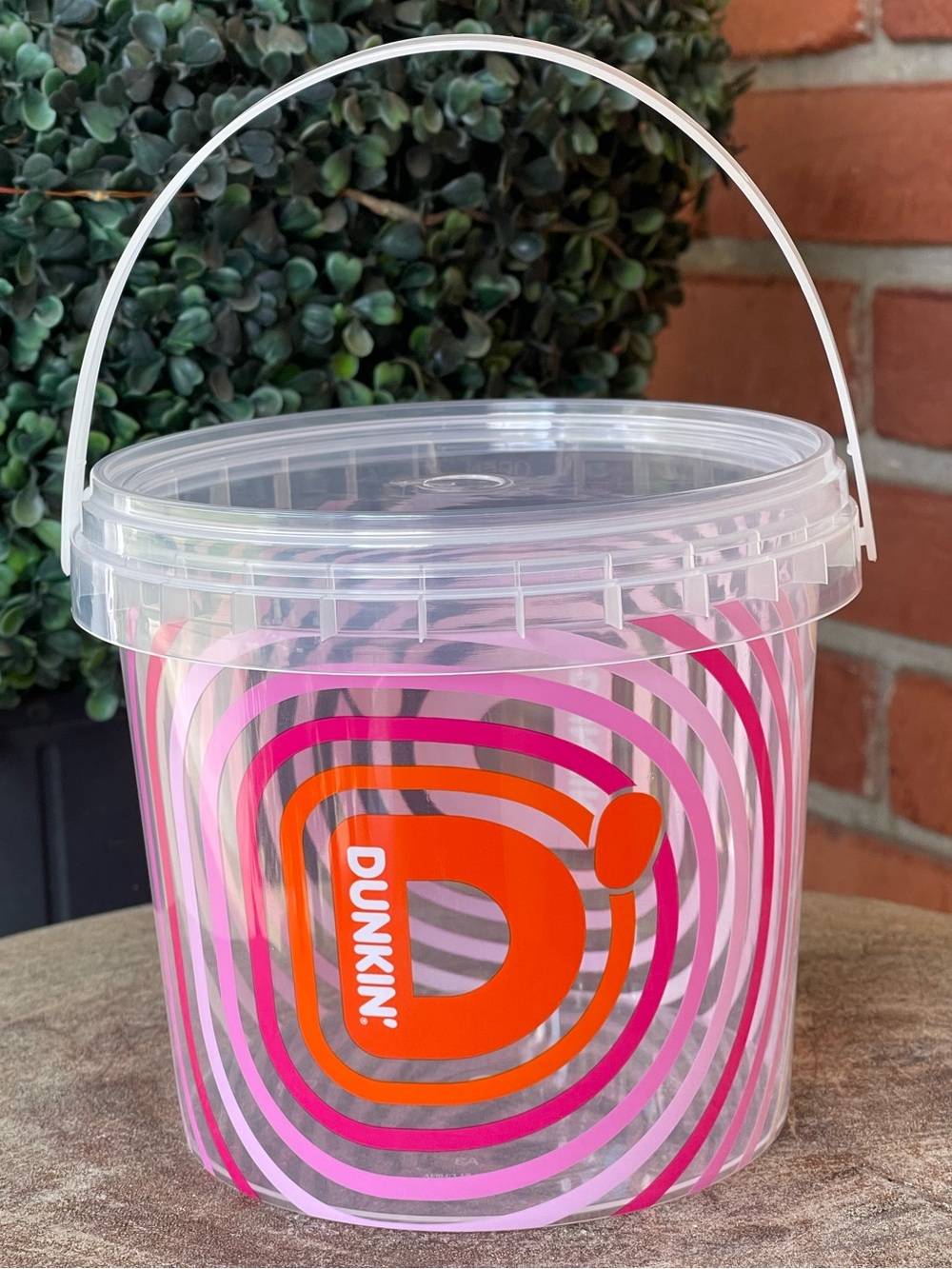 NEW Dunkin' Summer 2026 Bucket • 48oz Limited Edition• For Ice Coffee Refreshers